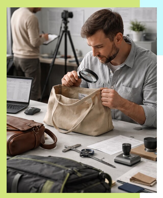 Сертификация сумок в Надыме, оформление и получение сертификатов