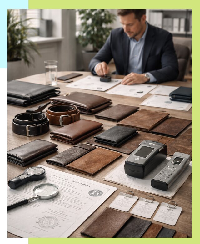 Сертификация кожаных изделий в Надыме от 12454 р. | Алешин-Ндм