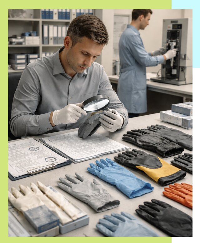 Сертификация перчаток и средств защиты продукции в Надыме