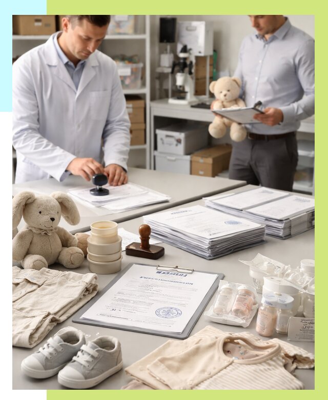 Сертификация детских товаров в Надыме от 15567 р. | Алешин-Ндм