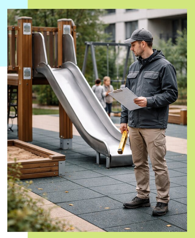 Сертификация детских площадок в Надыме от 25945 р. | Алешин-Ндм