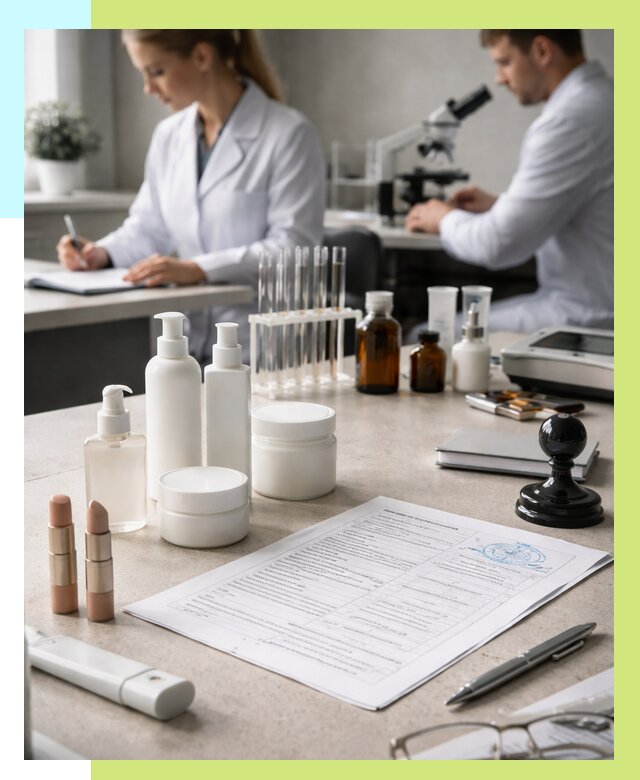 Сертификация косметики в Надыме от 20756 р. - Алешин-Ндм