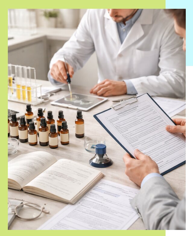 Сертификация эфирных масел и документация качества в Надыме