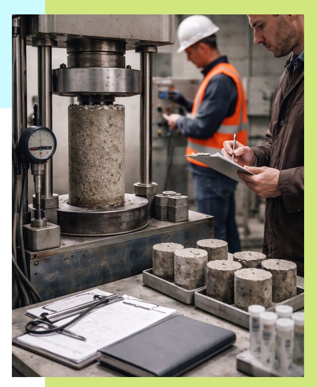 Сертификация бетона в Надыме от 31134 р. сертификат | Алешин-Ндм