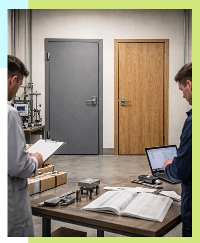 Сертификация дверей в Надыме от 8302 р. под ключ | Алешин-Ндм