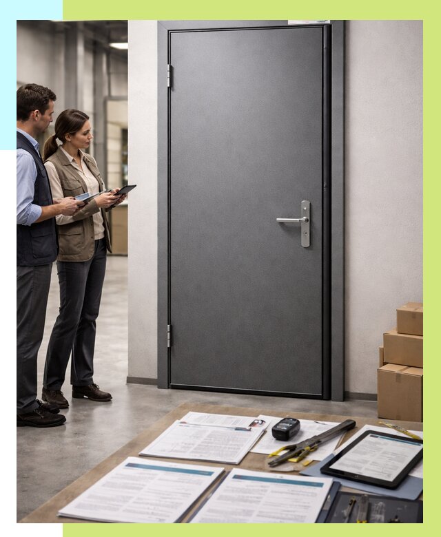 Сертификация противопожарных дверей в Надыме от 9340 р. | Алешин-Ндм