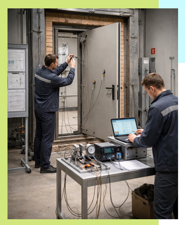 Сертификация противопожарных дверей в Надыме по ГОСТ и ТР