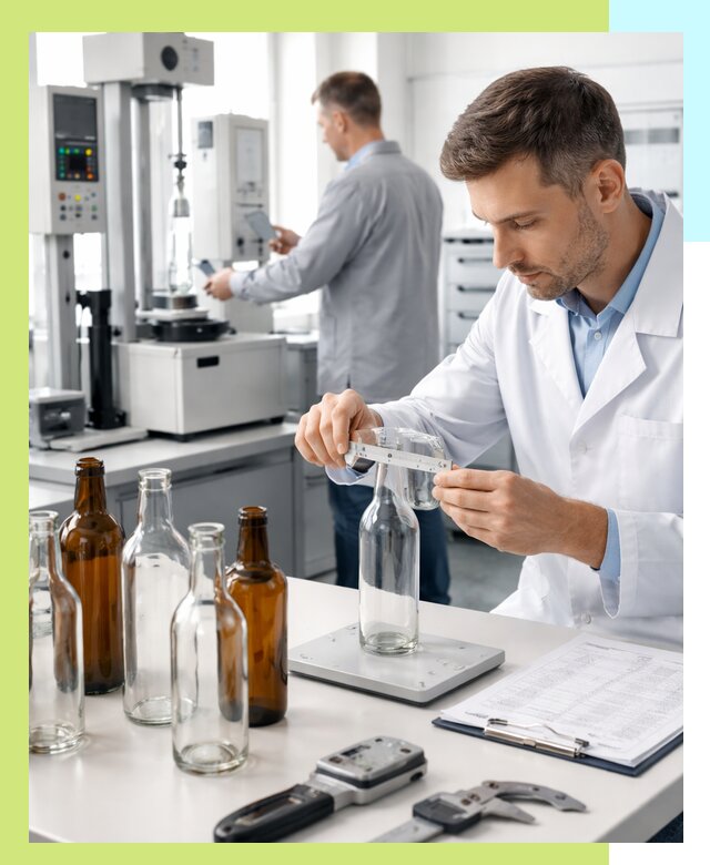 Сертификация стеклянных бутылок и сопутствующей упаковки в Надыме