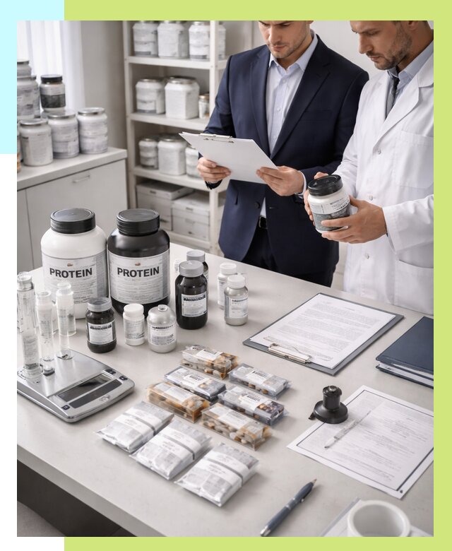 Сертификация спортивного питания в Надыме от 15567 р., Алешин-Ндм