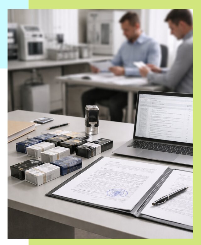 Сертификация сигарет под ключ в Надыме от 46701 р. | Алешин-Ндм