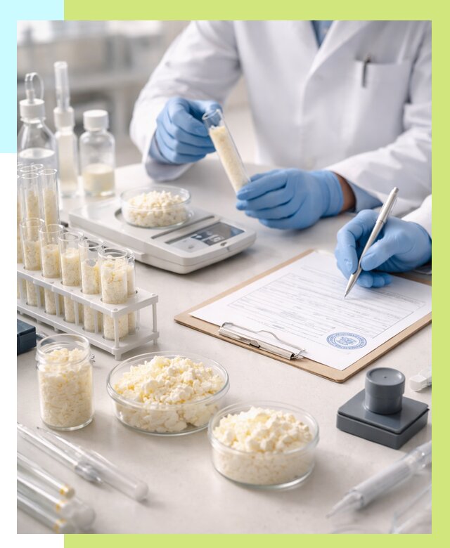 Сертификация творога в Надыме от 12454 р. под ключ | Алешин-Ндм