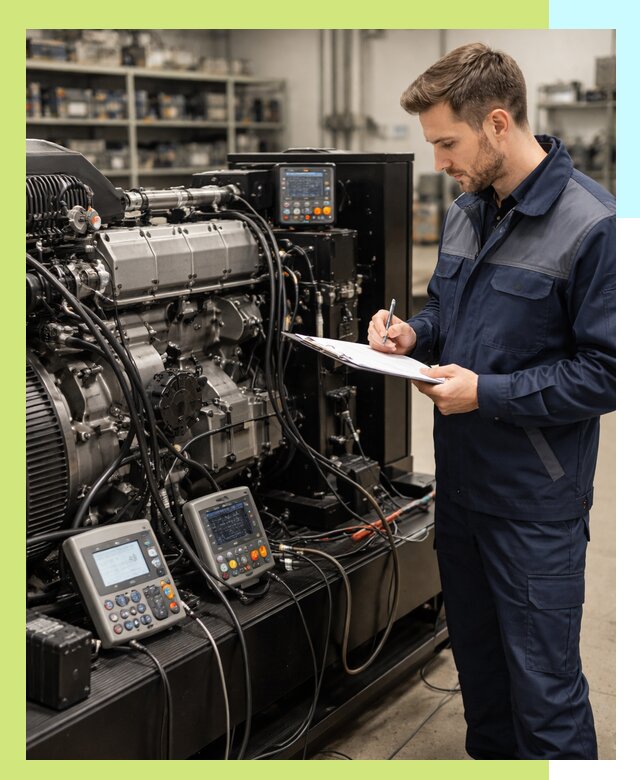 Сертификация дизельных генераторов и их оборудования в Надыме