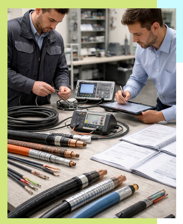 Сертификация кабеля и электропроводки в Надыме под ключ