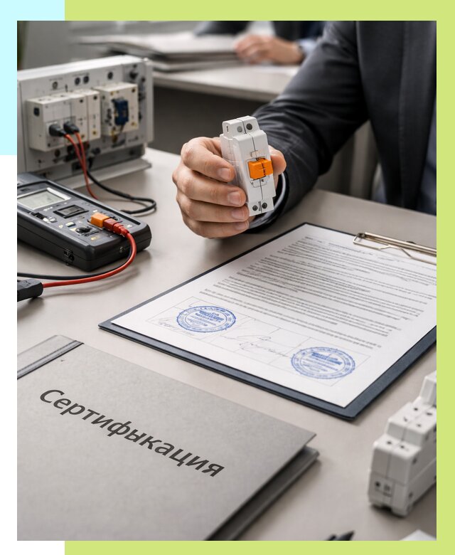 Сертификация выключателей под ключ в Надыме от 15567 р. | Алешин-Ндм