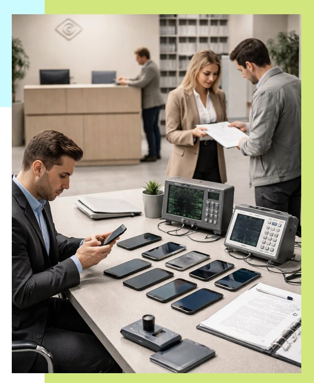 Сертификация телефонов в Надыме от 25945 р. под ключ | Алешин-Ндм