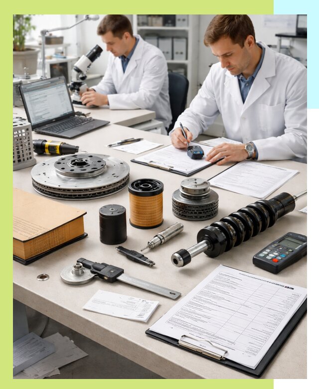 Сертификация автозапчастей и комплектующих в Надыме по ГОСТ