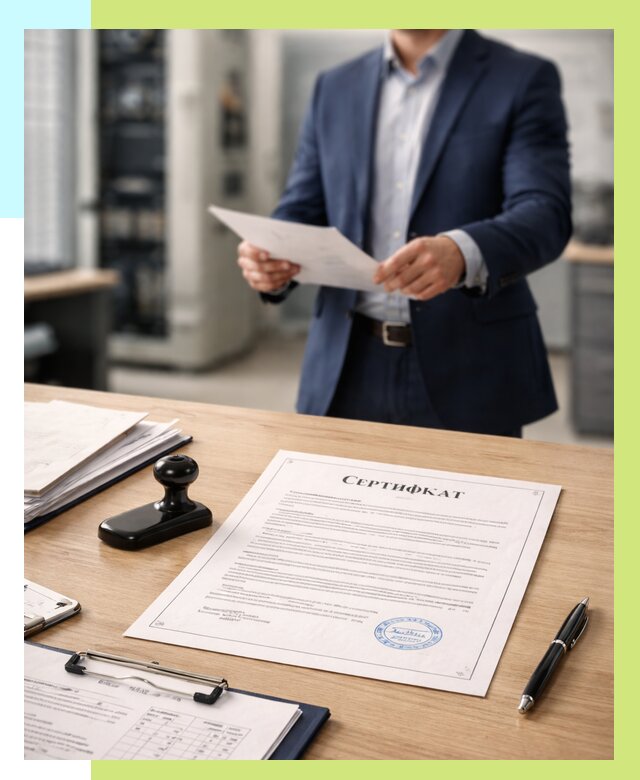 Сертификат на оборудование в Надыме от 15567 р. | Алешин-Ндм