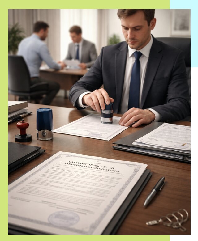 Оформление свидетельства о государственной регистрации в Надыме