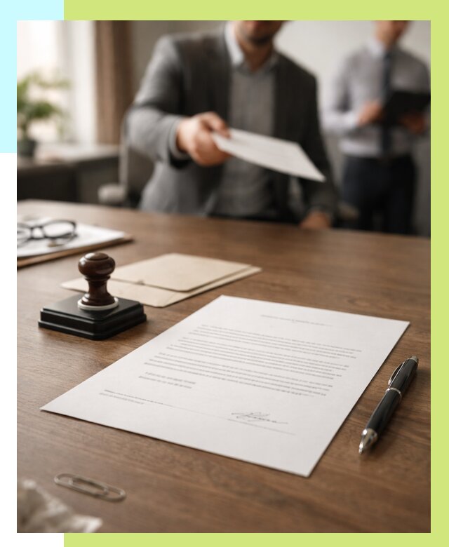 Отказное письмо по сертификации в Надыме от 3632 р. | Алешин-Ндм