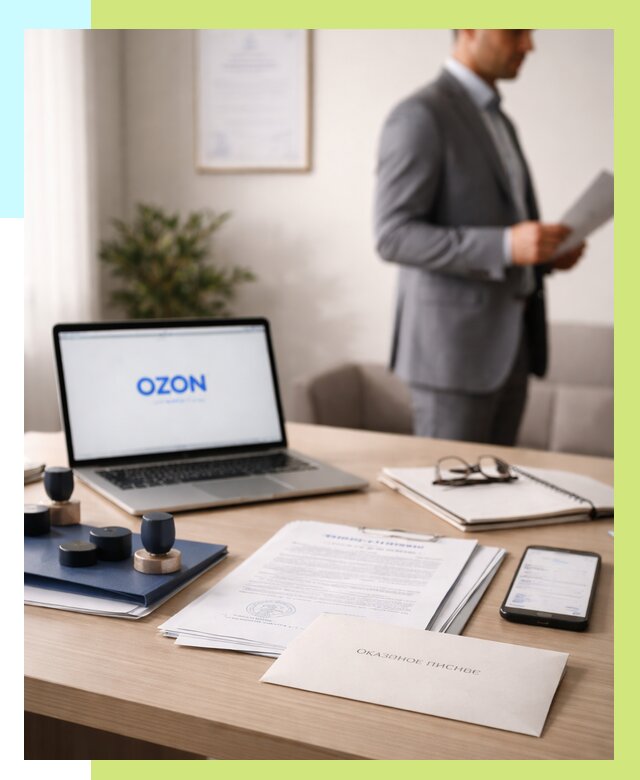 Отказное письмо для Ozon в Надыме от 3632 р. | Алешин-Ндм