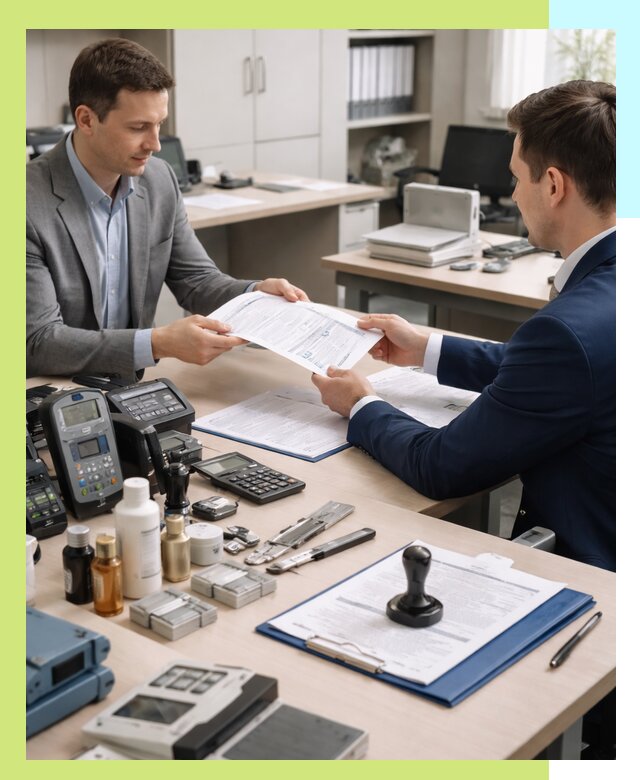 Оформление и получение заключения РЧЦ для оборудования в Надыме