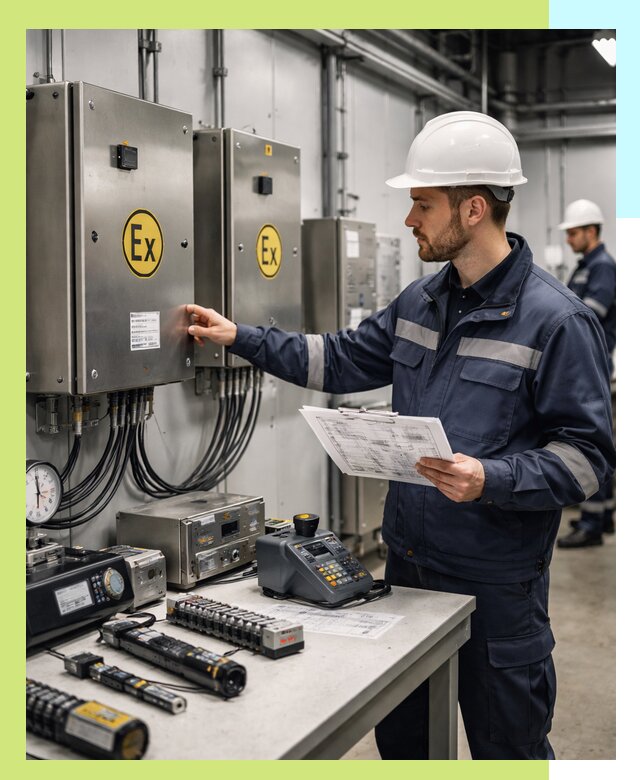 Сертификат взрывозащиты промышленного оборудования в Надыме