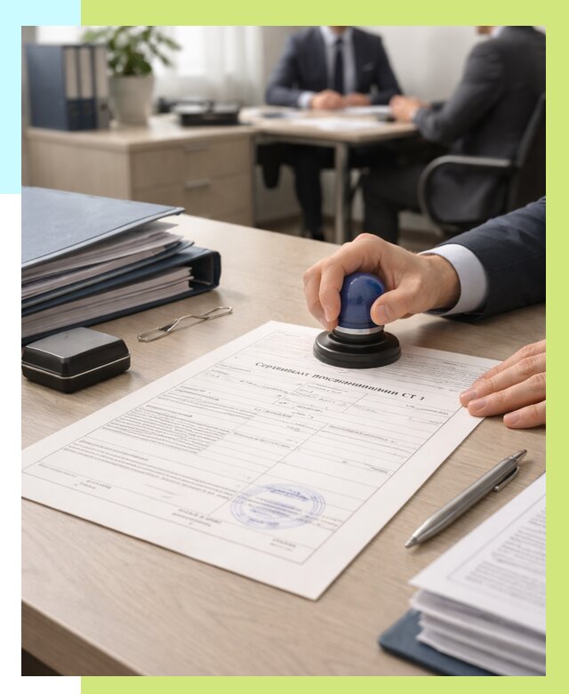 Сертификат происхождения СТ 1 в Надыме от 4670 р. | Алешин-Ндм