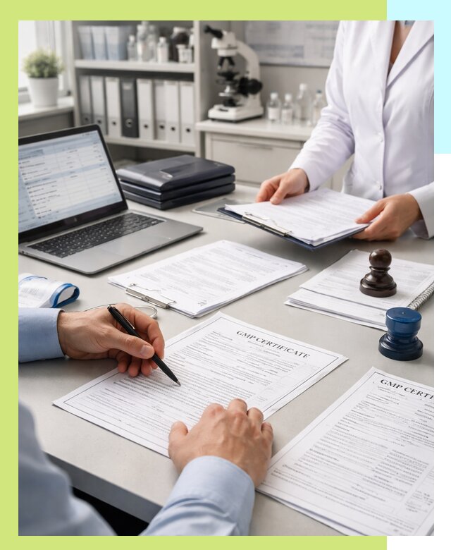 Оформление сертификата GMP в Надыме для фармпроизводства