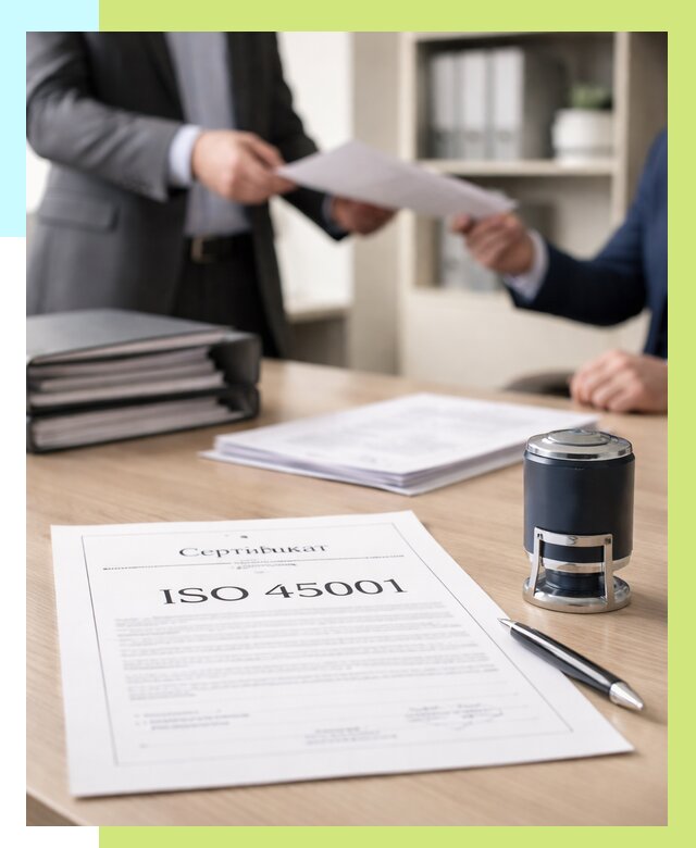 Сертификат ISO 45001 в Надыме под ключ от 46701 р. | Алешин-Ндм