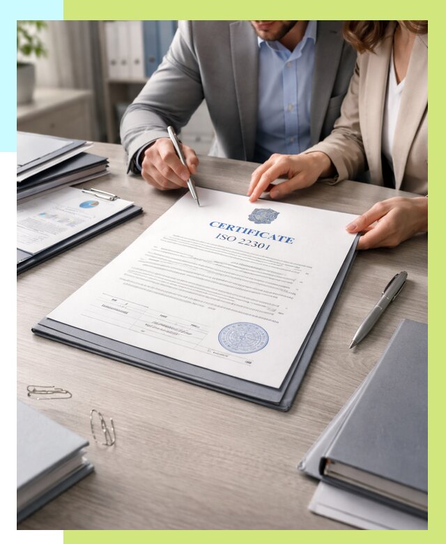 Сертификат ISO 22301 в Надыме от 46701 р. | Алешин-Ндм срочно