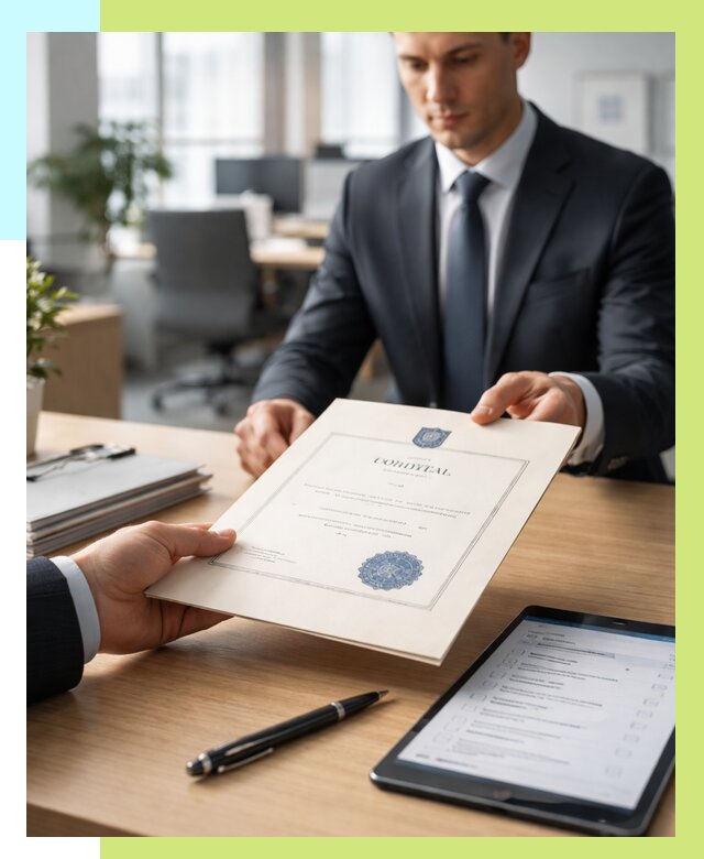 Сертификат ISO 30301 в Надыме от 36323 р. | Алешин-Ндм - под ключ