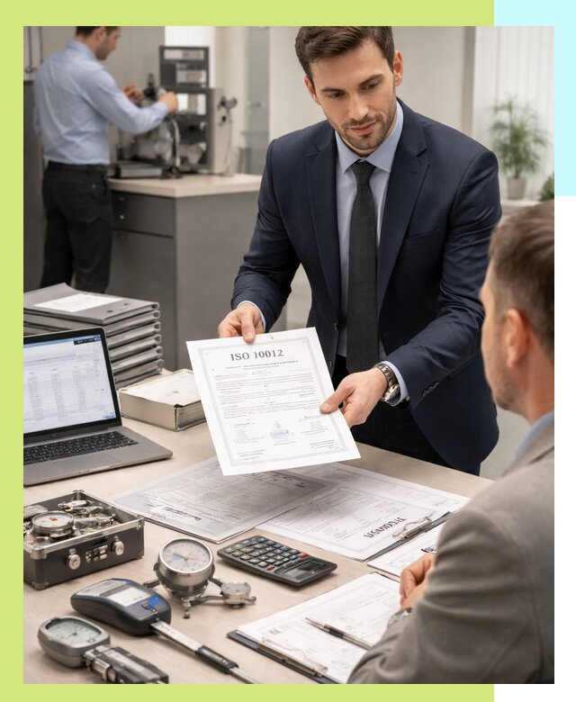 Выдача сертификата ISO 10012 по требованиям метрологии в Надыме