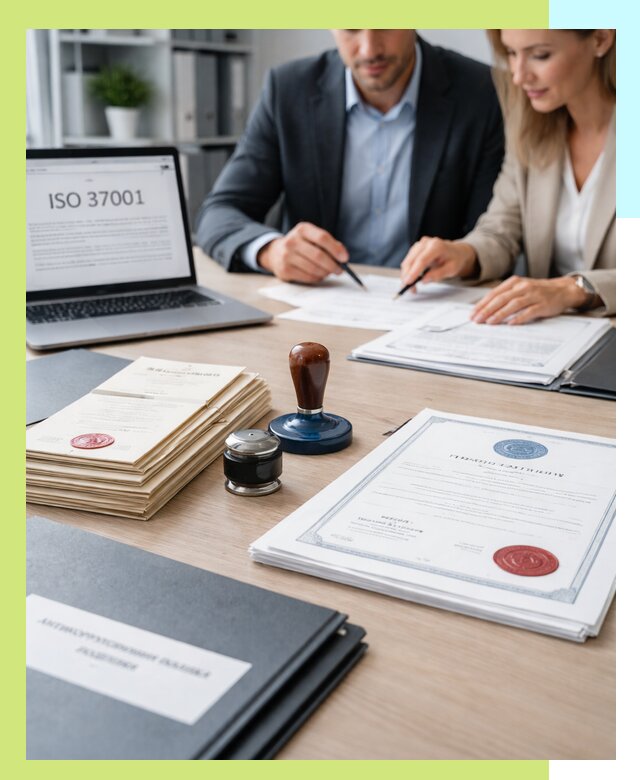 Получение сертификата ISO 37001 по системе борьбы с коррупцией в Надыме